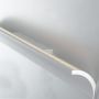 Applique LED Parete Alluminio Colore Bianco Potenza 15 Watt Luce Naturale 4000K