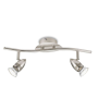 Applique Faretti LED Orientabili Soffitto Spot Attacco GU10x2 Alimentazione 230V