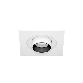 Faretto LED Incasso Quadro Colore Bianco 230 Volt Potenza 6 Watt Switch IP20