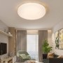Plafoniera Led Circolare Optonica Da Soffitto 18W 4500K