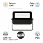 Beneito Serie Sky Proiettore Led Switch Spot 115° Ip65 Nero Opaco