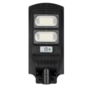 Proiettore LED Solare con Telecomando Innesto Palo 8 Watt Luce Fredda 6000K IP65