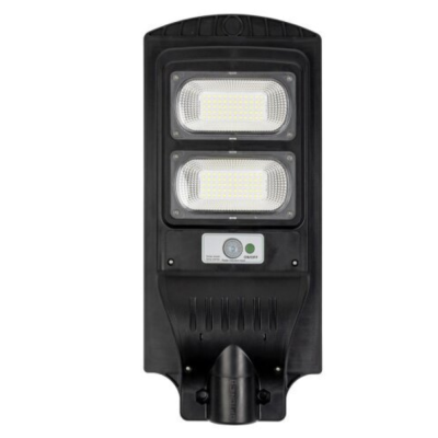 Proiettore LED Solare con Telecomando Innesto Palo 8 Watt Luce Fredda 6000K IP65