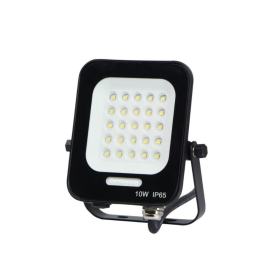 Proiettore LED Luce Verde Potenza 10 Watt Alluminio Colore Nero IP65 800 Lumen