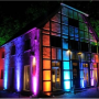 Proiettore LED RGB Light  con Telecomando Potenza 50 Watt Colore Nero IP65