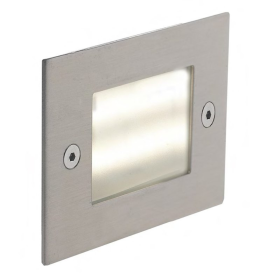 Segnapasso LED Incasso Quadrato 3 Watt Luce Bianca Naturale 4000K