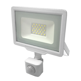 Proiettore LED con Sensore di Movimento Colore Bianco 20W Luce Naturale 4500K