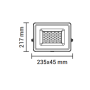 Proiettore LED con Sensore di Movimento Colore Bianco 50W Luce Naturale 4500K