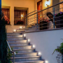 Segnapasso Bianco LED Incasso Cassetta 503 Rettangolare 3 Watt Luce Regolabile