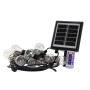 LedMe Ghirlanda Led Solare 3W 10 Lampadine E27 Per Esterno IP65 3000K Calda
