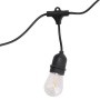 Ledme Ghirlanda Led Solare 3W Con 10 Lampadine E27 Da Esterno Ip65 Rgb