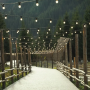 Catenaria Luminosa con 10 Portalampada Attacco E27 Cavo Lunghezza 10 metri IP54