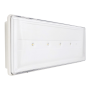 Beghelli Stile+ Lampada di Emergenza LED Incasso Colore Bianco 11 Watt 2H IP42
