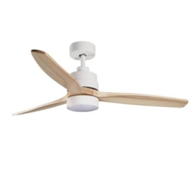 Ventilatore da Soffitto Led Ledme 8822 White Crazy con Luce e Telecomando