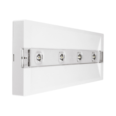 Beghelli Up Lampada di Emergenza LED Parete Colore Bianco 1 Watt  3H IP42 