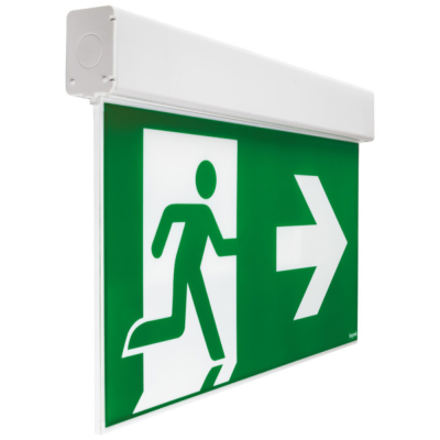 Beghelli Up LED Exit Lampada di Emergenza a Parete 3 Watt 3H IP40