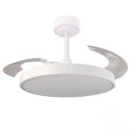 Ledme 8828 Ventilatore da Soffitto a Led Colore Bianco Ø108 Cm