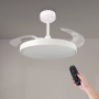 Ledme 8828 Ventilatore da Soffitto a Led Colore Bianco Ø108 Cm