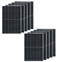 Moduli Fotovoltaico Impianto 4 kW Monocristallino Potenza 410W Silver Pezzi 10