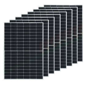Moduli Fotovoltaico Impianto 3 kW Monocristallino Potenza 410W Silver Pezzi 8