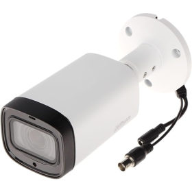 Telecamera Varifocale Motorizzata Bianca Modello BULLET IR HDCVI 2MPX 
