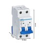 Chint Nb1-63 Interruttore Magnetotermico 2 Poli Modulabile Per Impianti Civili