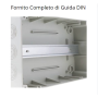 Marlanvil Centralino Parete Grigio 2/4 Moduli  Stagno IP65 Modello 9204