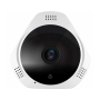 Bravo Major Telecamera Panoramica Fisheye Wi-Fi per Interni 1 MPX HD