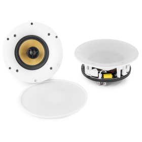 Power Dynamics Set Altoparlanti 2 Vie da Incasso per Interno Wi-Fi 100W 8 Ohm