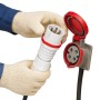 Spina Mobile Dritta Hp Ip44 Ip54 32A 380 415V Rossa