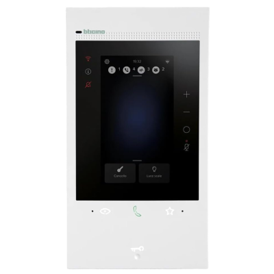 Monitor WIFI Bianco Tecnologia 2 Fili Classe 300EOS Bticino 344842
