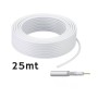 Cavo Coassiale 75 Ohm Classe B Ccs Ø 5 Mm per Tv E Sat Matassa da 25 mt