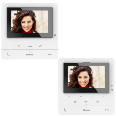 Bticino 344682 Monitor Video Connesso &  Bticino 344672 Monitor Video Vivavoce