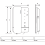 Citofono Bianco Classe 100A16M con Cornetta Bticino Modello 344292