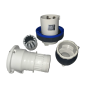 Spina Mobile Diritta Hp Ip66 63A 200-250V Blu