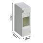Bticino Idroboard Centralino Parete Grigio Resina IP40