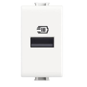 Caricatore Usb Bticino 1 Modulo 15W Serie Matix