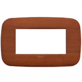 Vimar 19684.52 Serie Arkè Placca Round 4 Moduli In Legno Naturale