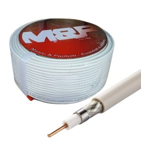Messi & Paoloni Cavo Coassiale 75Ω Ø6,5Mm Classe B MDN650AR100 Bobina da 100 Mt