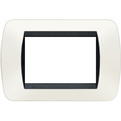 Placca Living Light International 3 Posti Tecnopolimero L4803 