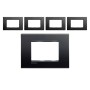 Placca Pezzi 5 Living Light Tecnopolimero LNA4803AR Antracite