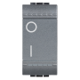 Bticino Living Light Interruttore Bipolare Antracite L4002N con Lampada Led Spia