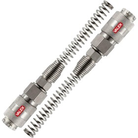 Valex Rubinetto Rapido per Tubo Aria Compressa 2 Pezzi