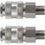 Valex Rubinetto Rapido Con Raccordo 1/4M Confezioni da 2