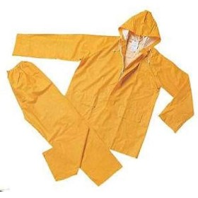 Impermeabile completo Giallo Taglia L