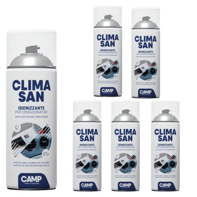 Climasan Spray Trattamento Igienizzante per Condizionatori 400ml Pezzi 6