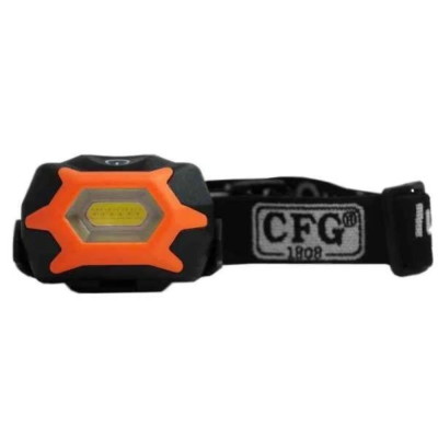 CFG EL029 Torcia LED da Testa con Interruttore Touch Batterie Incluse 110lm IPX4
