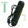 Ecova 30097X Multipresa 4 Uscite Universali 10/16A con Interruttore Cavo 1,5M Nero