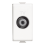 Connettore Coassiale Bticino Matix Am5202F Tipo F TV impedenza 75 ohm aggancio a vite 1 modulo
