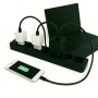 Ecova 30098X Multipresa 6 Uscite Universali con Interruttore Cavo 1,5M Nero 3500W